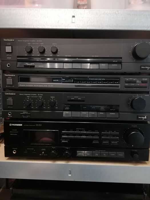 Technics wzm, deck, tuner, amplitunery