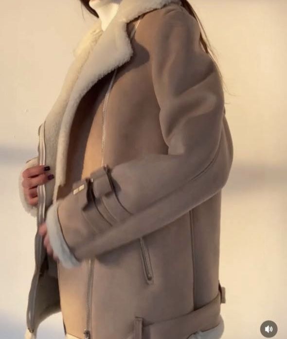 Дубленка теплая