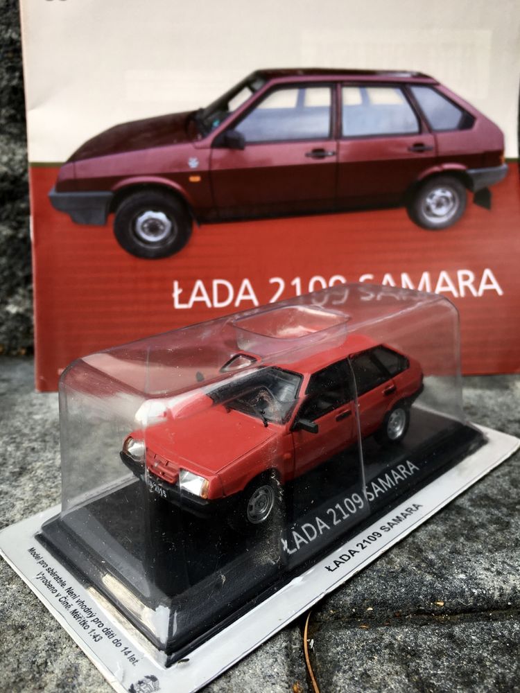 Czasopismo - ŁADA 2109 SAMARA-auta PRL,model,autka,kolekcja