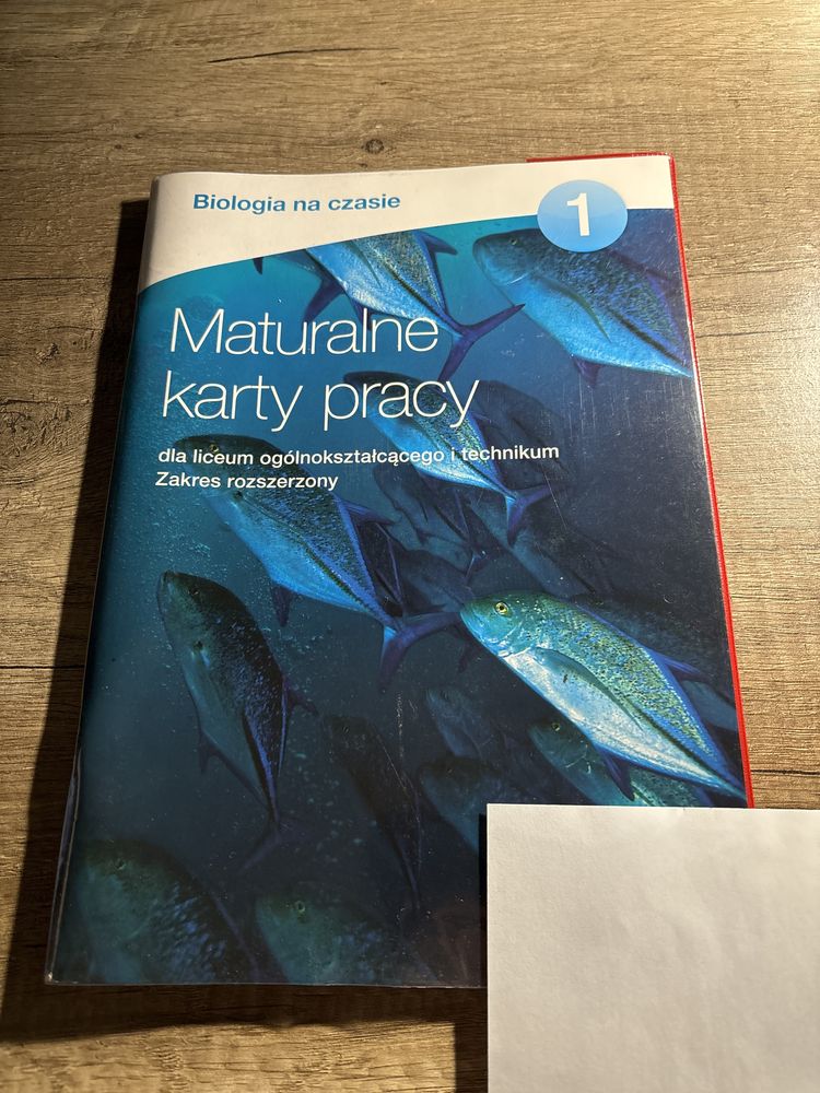 Maturalne karty pracy, „biologia na czasie” 1