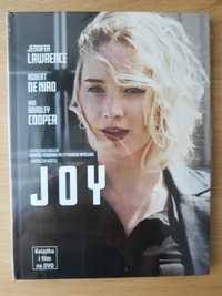 DVD z książka - JOY - Lawrence De Niro Cooper - NOWY FOLIA