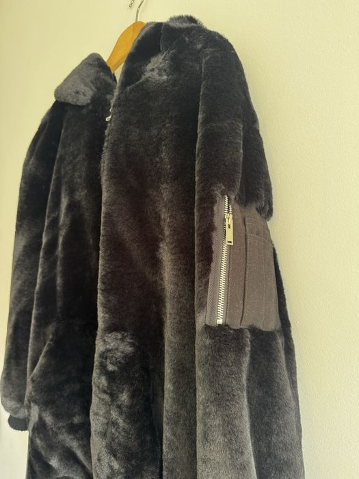 Sobretudo pele Sintetica Zara - Tam M