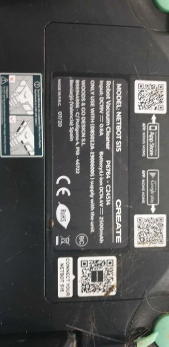 Aspirador Robot C/base carregamento