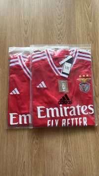 Camisola SL Benfica Principal e Alternativa