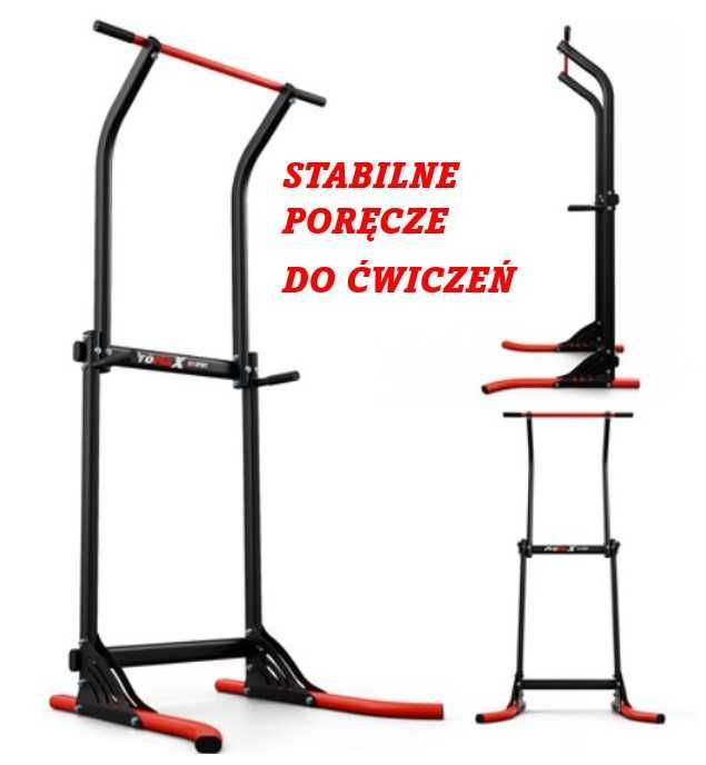Poręcze wolnostojące drążek do ćwiczeń podciąganie dipy K-SPORT MFX004
