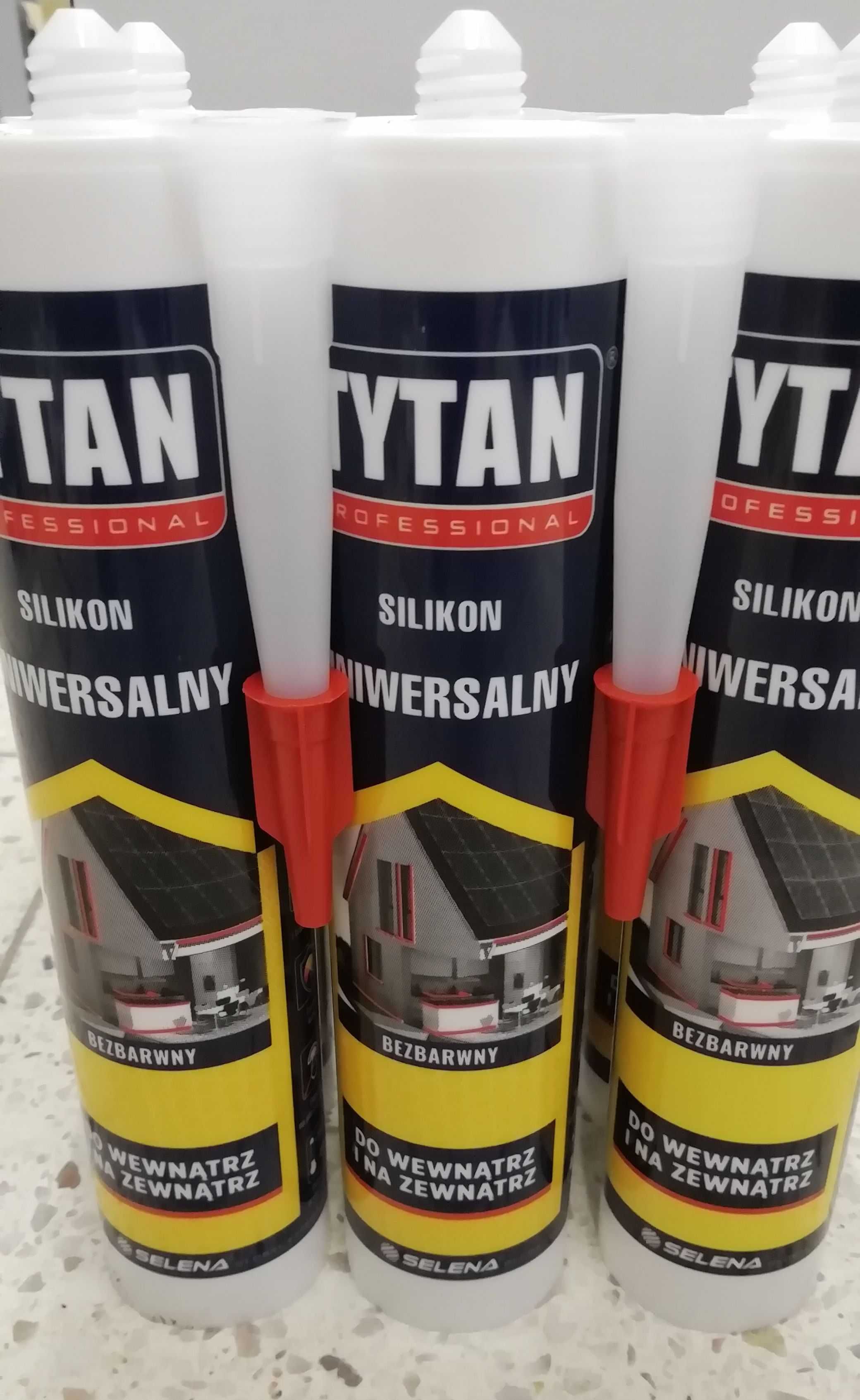 TYTAN Professional silikon uniwersalny bezbarwny 280 ml - 25 szt.