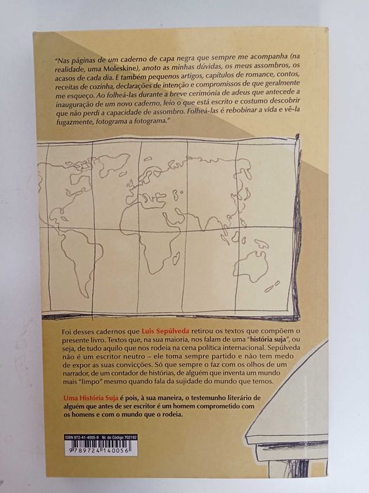 Uma história suja - Luis Sepúlveda