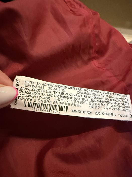 Kurtka Bąberka.ZARA