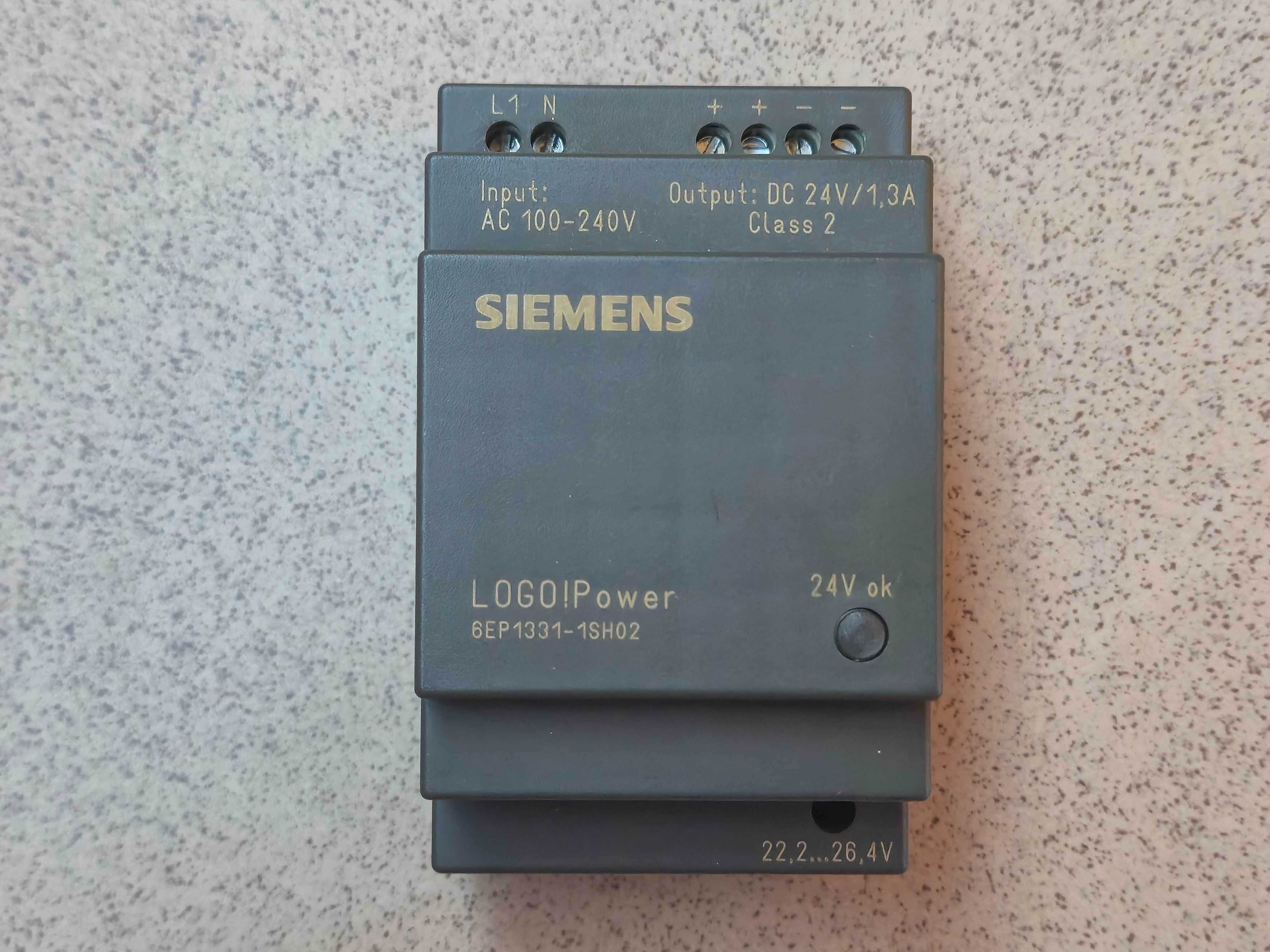 Zasilacz SIEMENS 24V DC 1,3A Logo!Power Logo Power 6EP1 331-1SH02