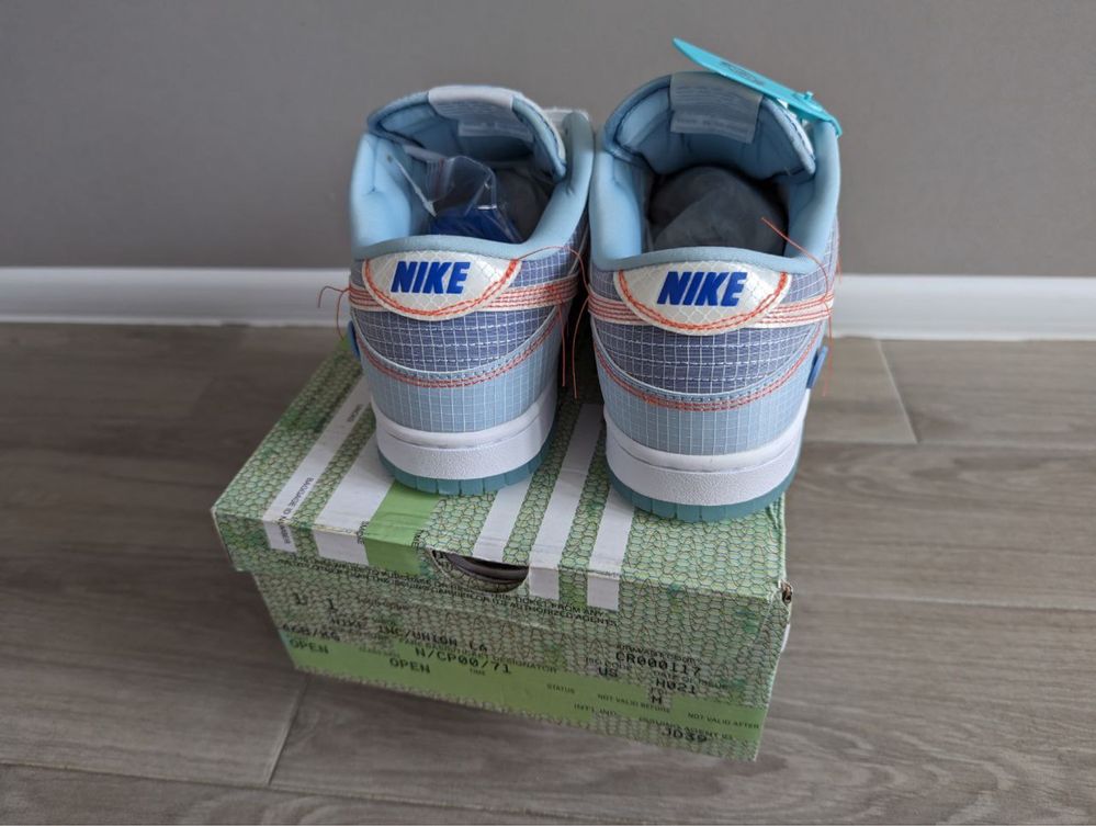 Кроссівки Nike x Union Dunk Low “Passport Pack – Hyper Royal”