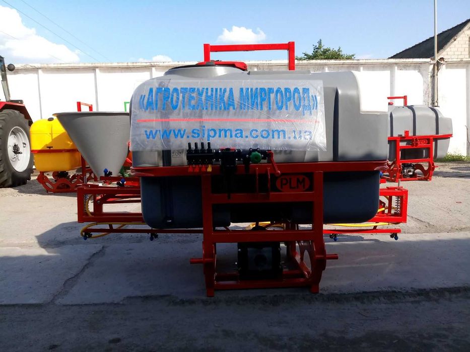 Миргород плаваючі крила опрыскиватель 600л обприскувач  PLM