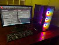 Komputer Gamingowy + Monitor 23 Cale  Karta 8GB Okazja