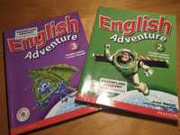 English Adventure 2 I 3 książka ucznia i zeszyt ćwiczeń płyty nauczyci