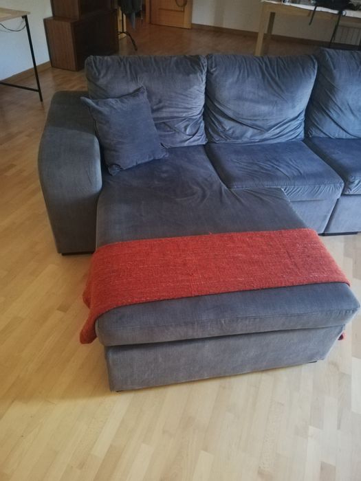 Sofá com Chaise (Óptimo Estado)