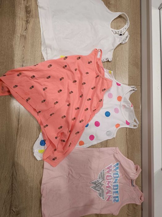 Bluzki na ramiączkach dziewczęce