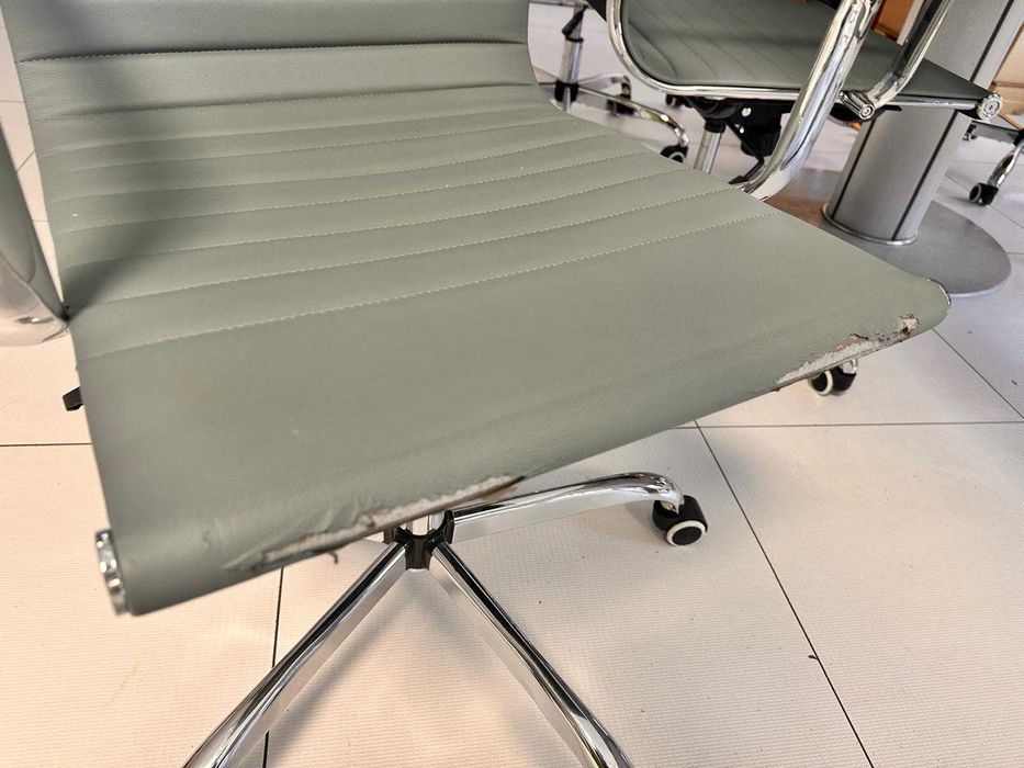 Zestaw 14 Krzeseł Foteli Biurowych Obrotowych Regulacja Wysokości