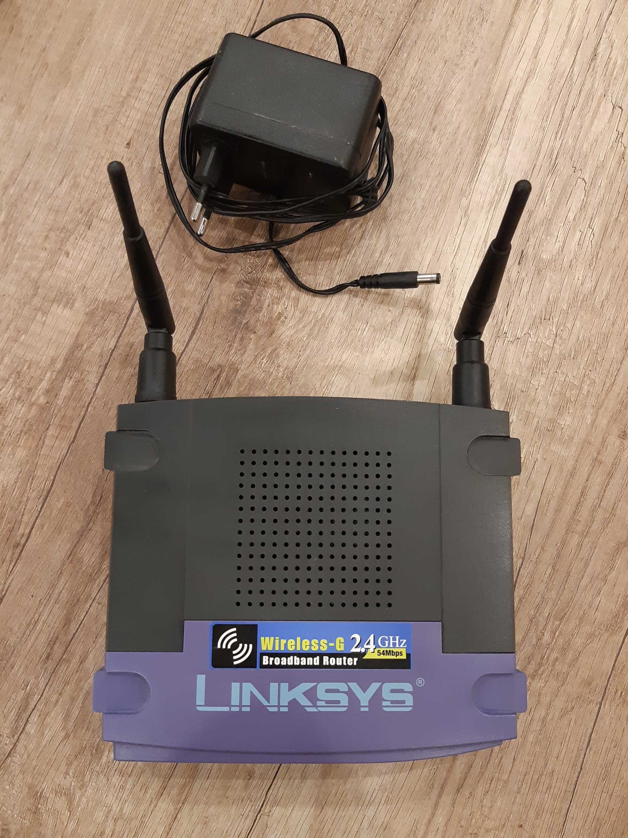 Router LINKSYS WRT54-G Wireless-G Broadband 2.4 GHZ sprawny + zasilacz