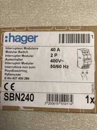 Рубильник автомат : hager SBN240