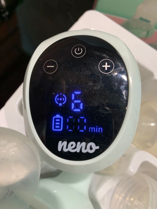 Laktator elektryczny NENO UNO – komplet, oryginalne pudełko, stan BDB