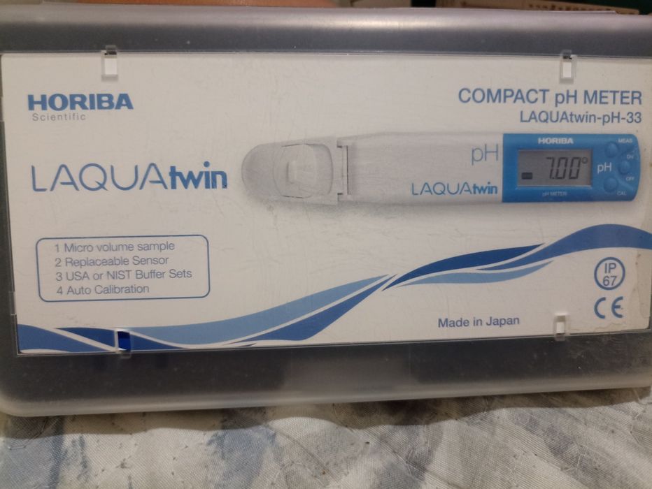 Продам новий Портативний рН-метр (АКТ) LAQUAtwin pH meter (HORIBA, Япо