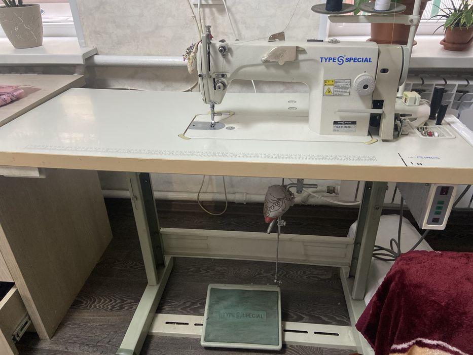 Швейная машинка тяжелого класса бесшумный двигатель