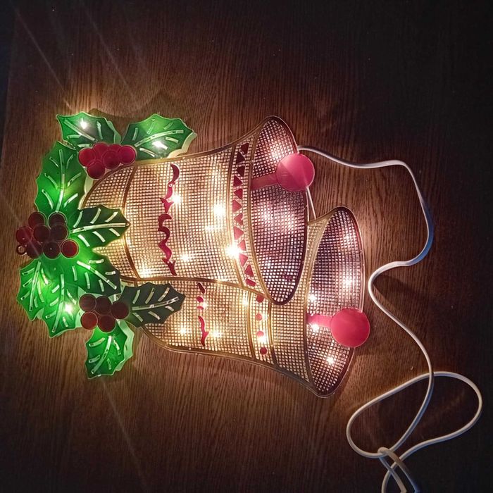 Dzwonki  świąteczne -ozdoba okienna