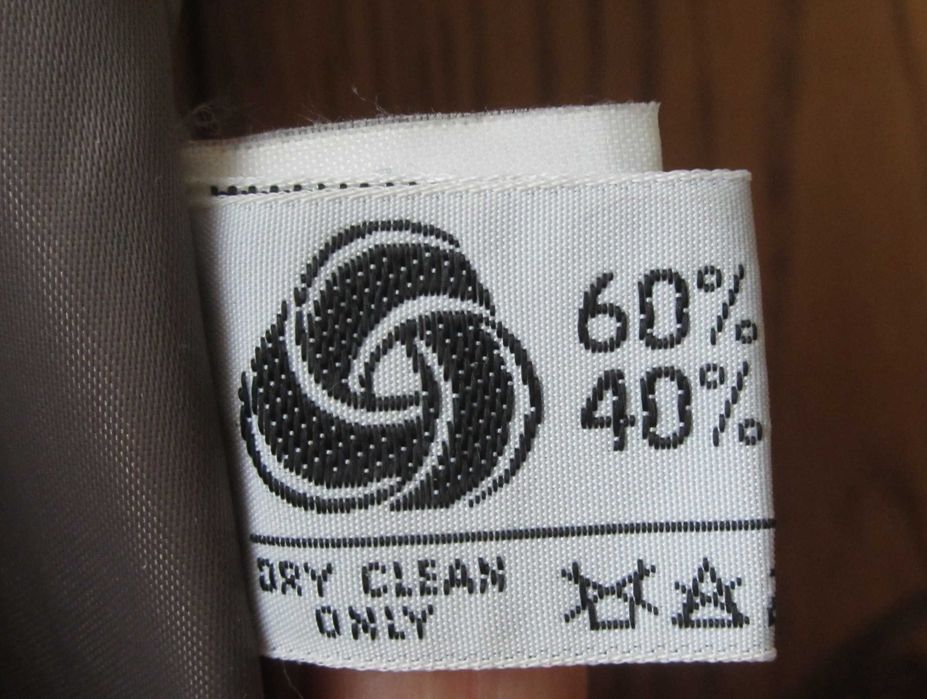 Płaszcz wiosenno-jesienny, angielski, 40 M, 42 L, wełna 60 %