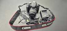 Câmara Fotográfica EOS 600 D, como nova!