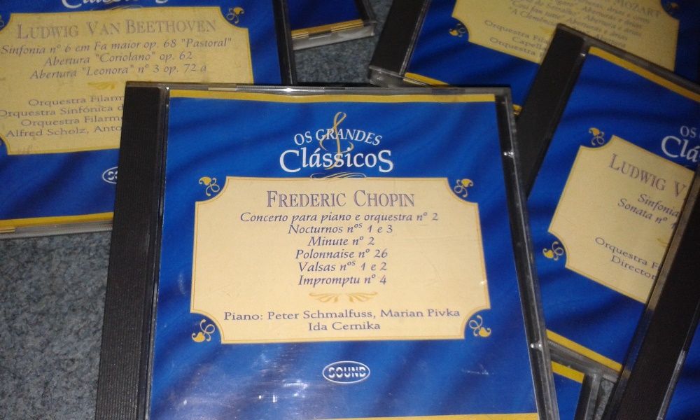 Colecao de CDs de Musica Classica e Opera