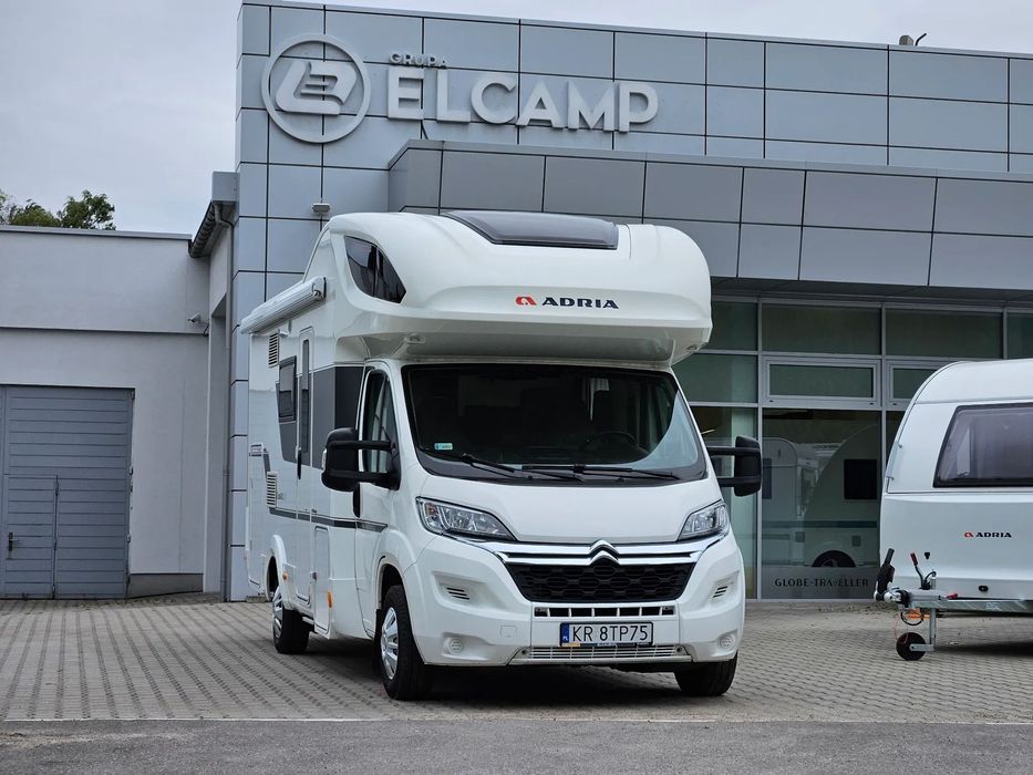 Adria Coral XL 600DP  Doposażony 6 osobowy Zimowy Markiza Klimatyzacja