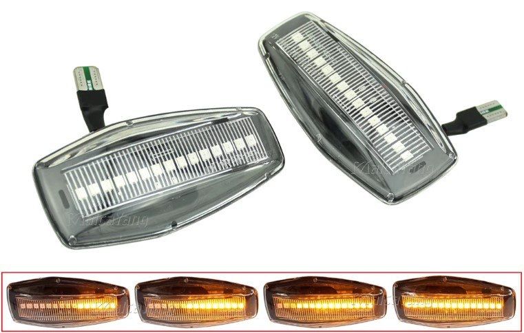 Динамические led повторители Hyundai Kia