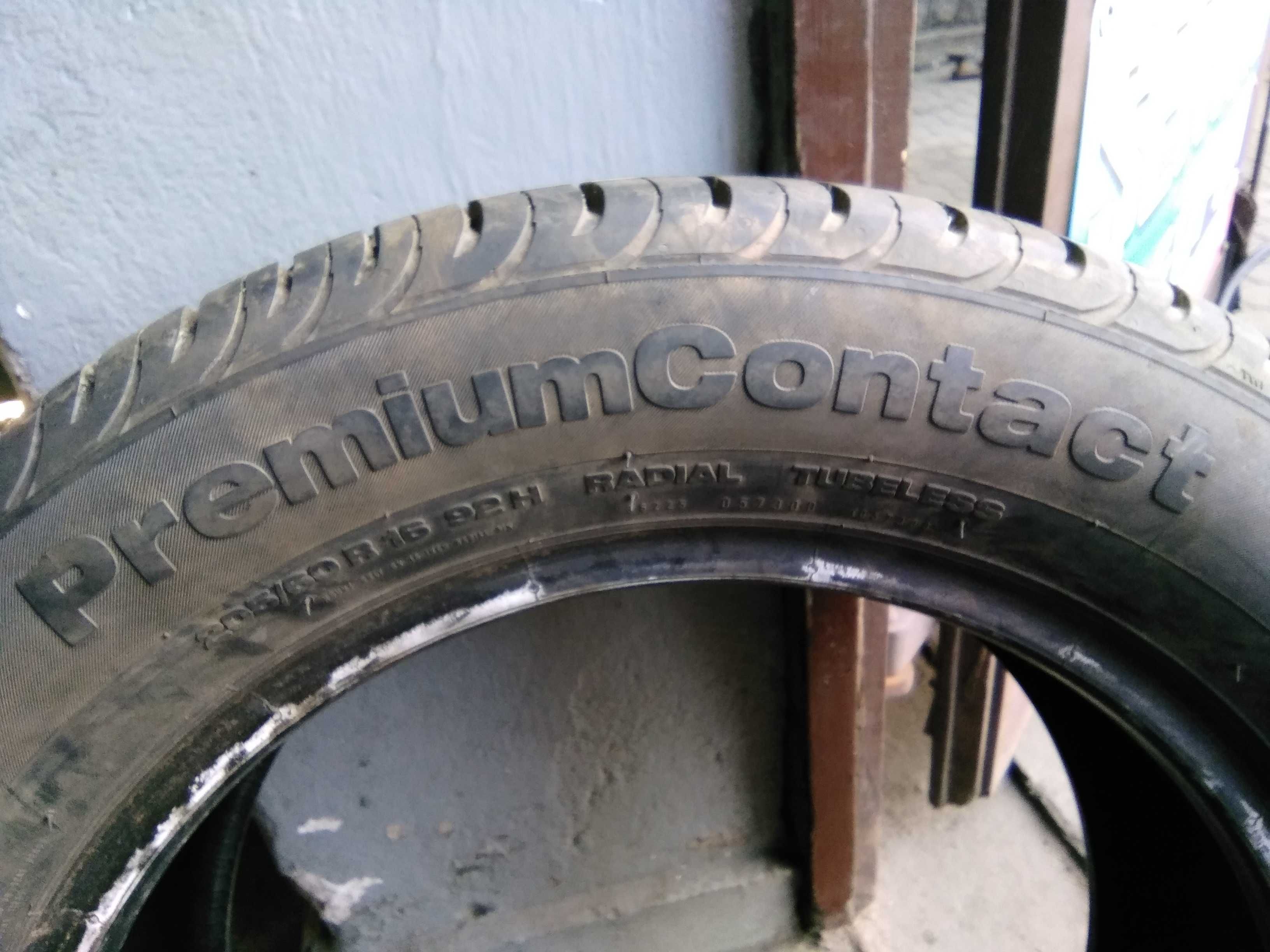 205/60r16 continental premiumcontact opona pojedyncza z zapasu