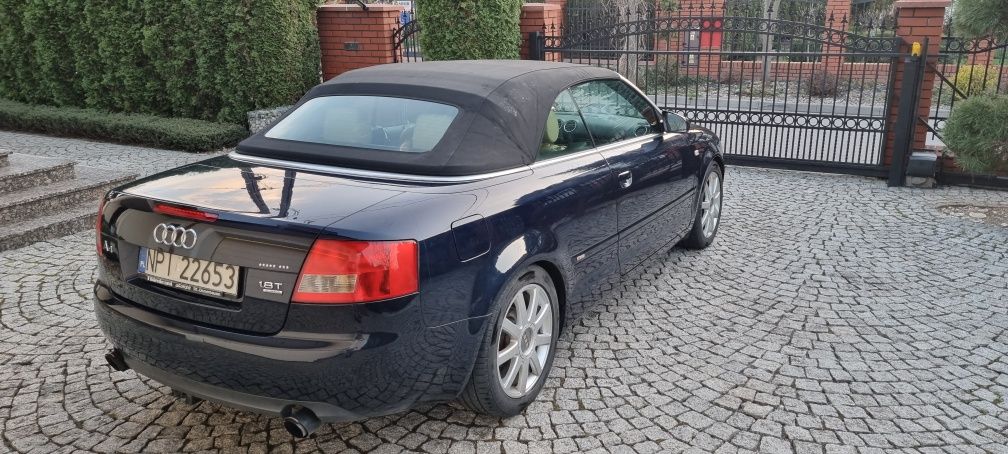 Audi A4 B6 Cabrio 1.8T Quattro | 240KM | Rzadki egzemplarz