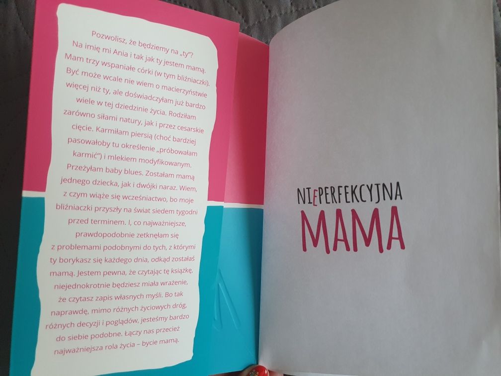 Książka Nieperfekcyjna Mama Anna Dydzik