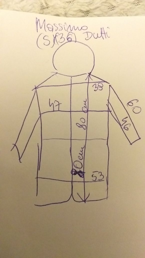 Kurtka 36 S pikowana Massimo Dutti beżowa parka