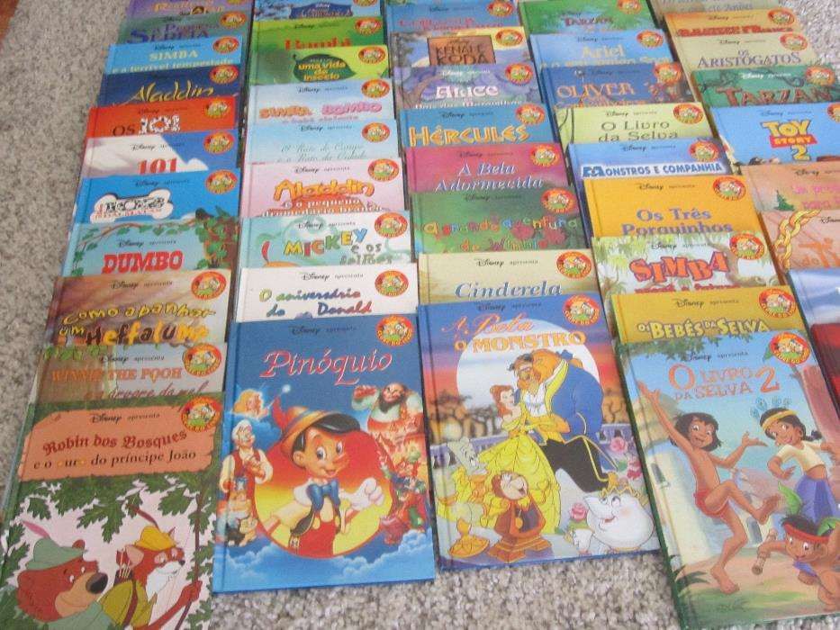 Colecção de 49 livros da Disney em excelente estado