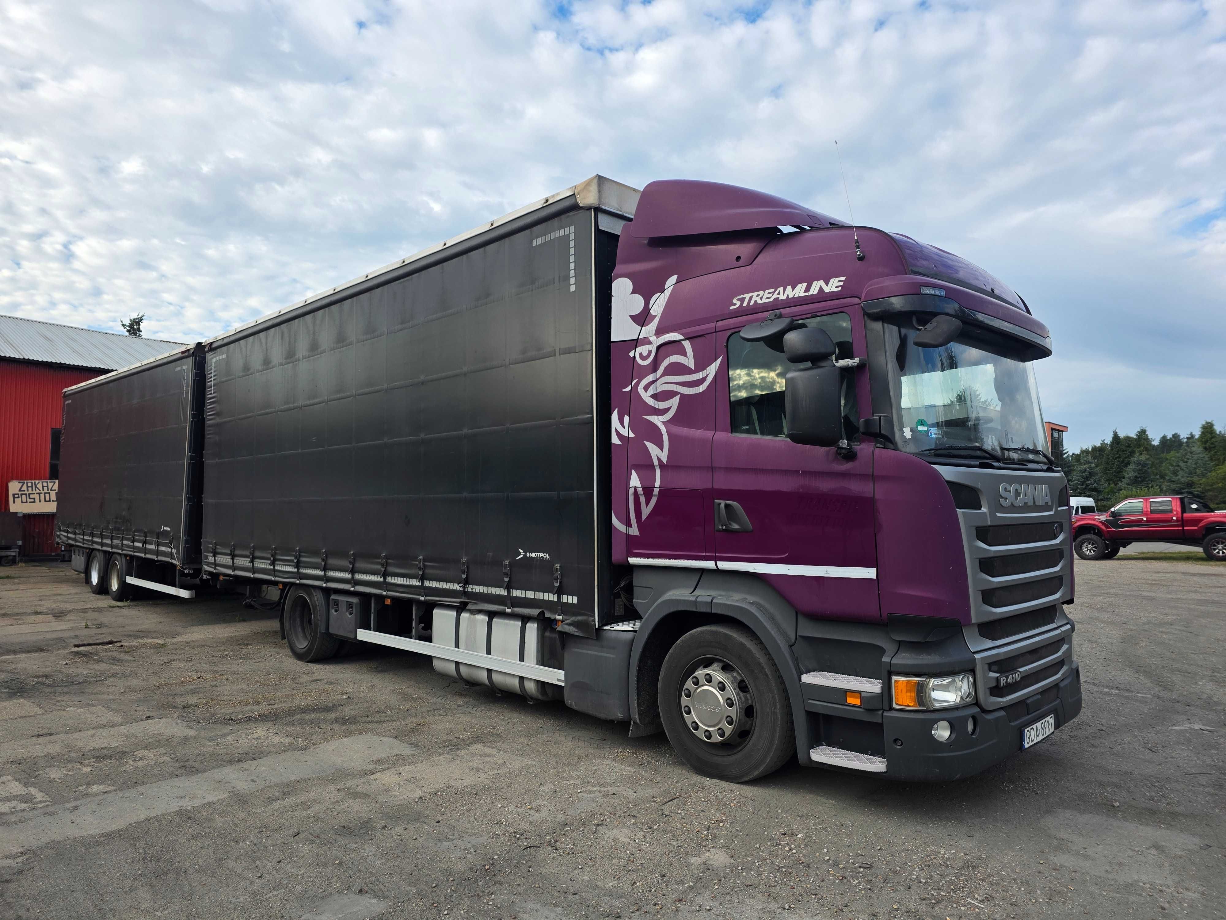 Scania R410 zestaw przejazdowy 2016