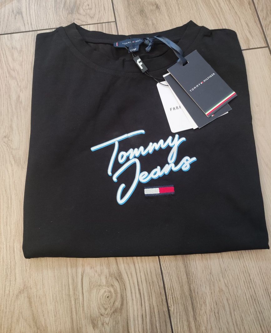 Damski T-shirt rozmiar M Tommy