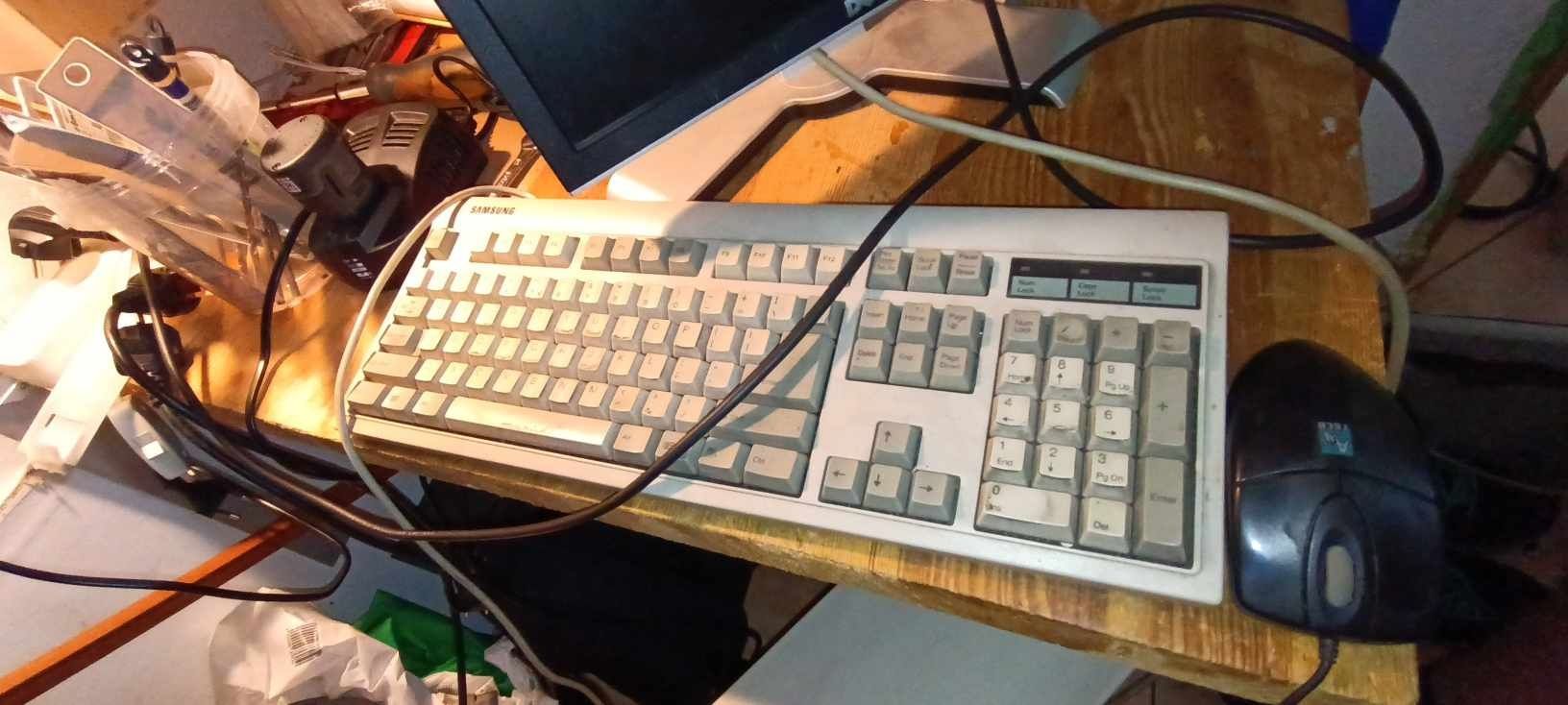 Retro Komputer PC Compaq (Intel 486 SX)