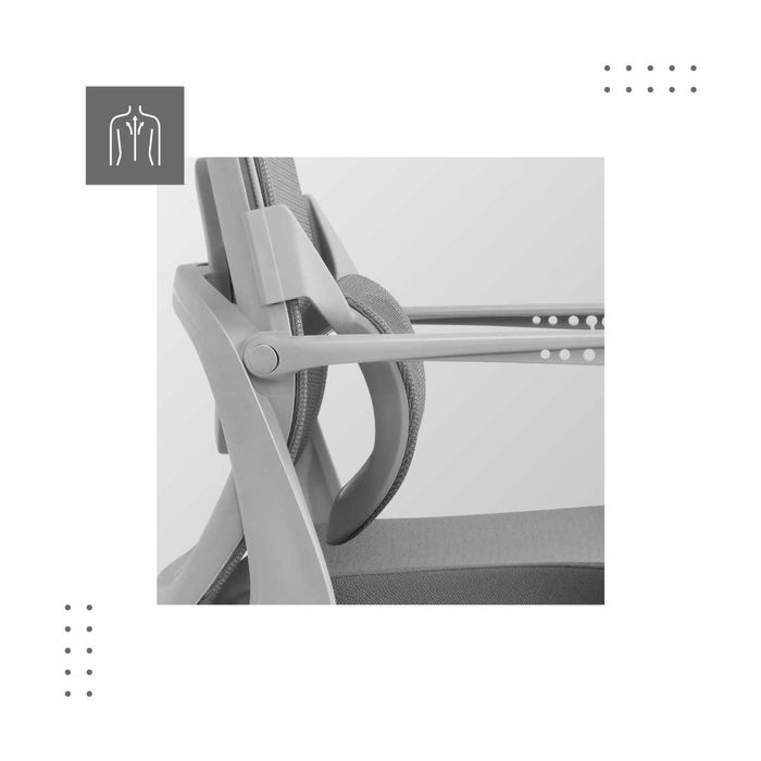 Fotel ergonomiczny Mark Adler Manager 3.6 Szary