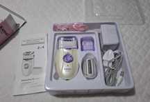 Depilator damski, maszynka do golenia, golarka, bezprzewodowy, 2w1