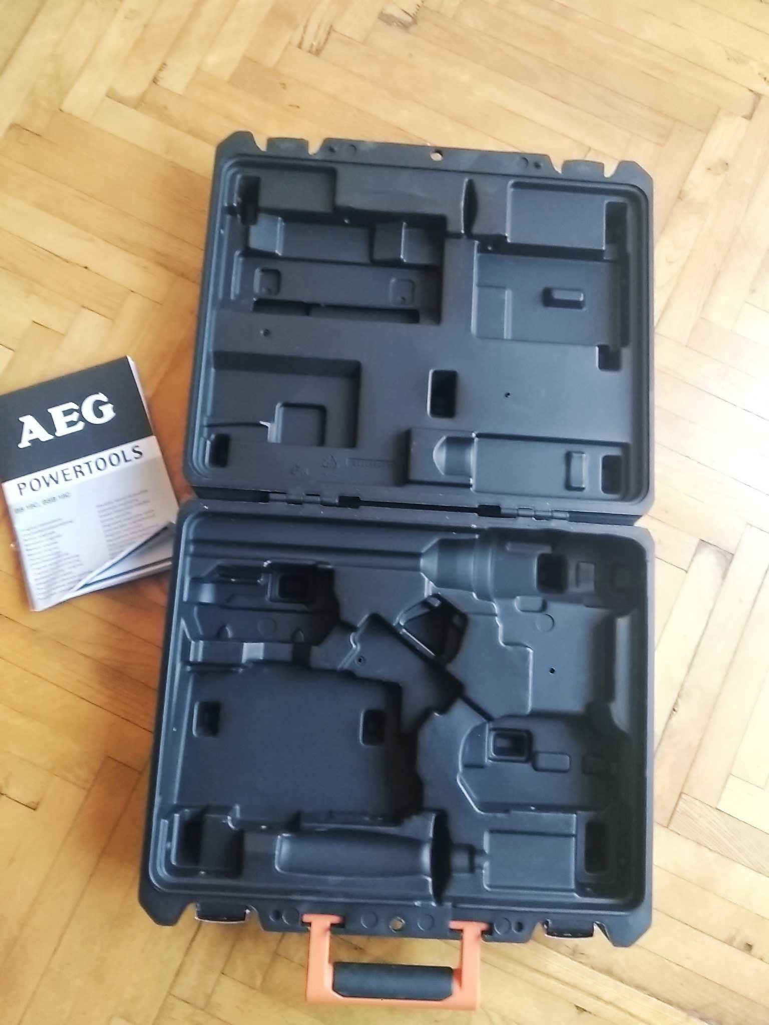 Nowa skrzynka walizka do wkrętarki AEG BSB 18C, BS 18C