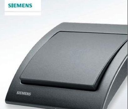 Розетки та вимикачі Siemens Iris