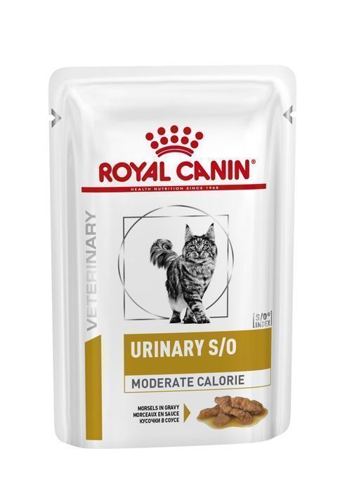 Royal Canin Urinary S/O Moderate Calorie Cat (Шматочки У Соусі) .85г