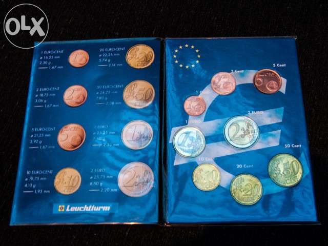 Coleção Euro 2001 original