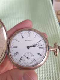 Zegarek kieszonkowy Waltham kryty z 1913