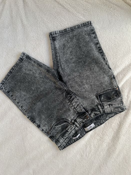 Spodenki krótkie jeans szare Reserved 32 XL