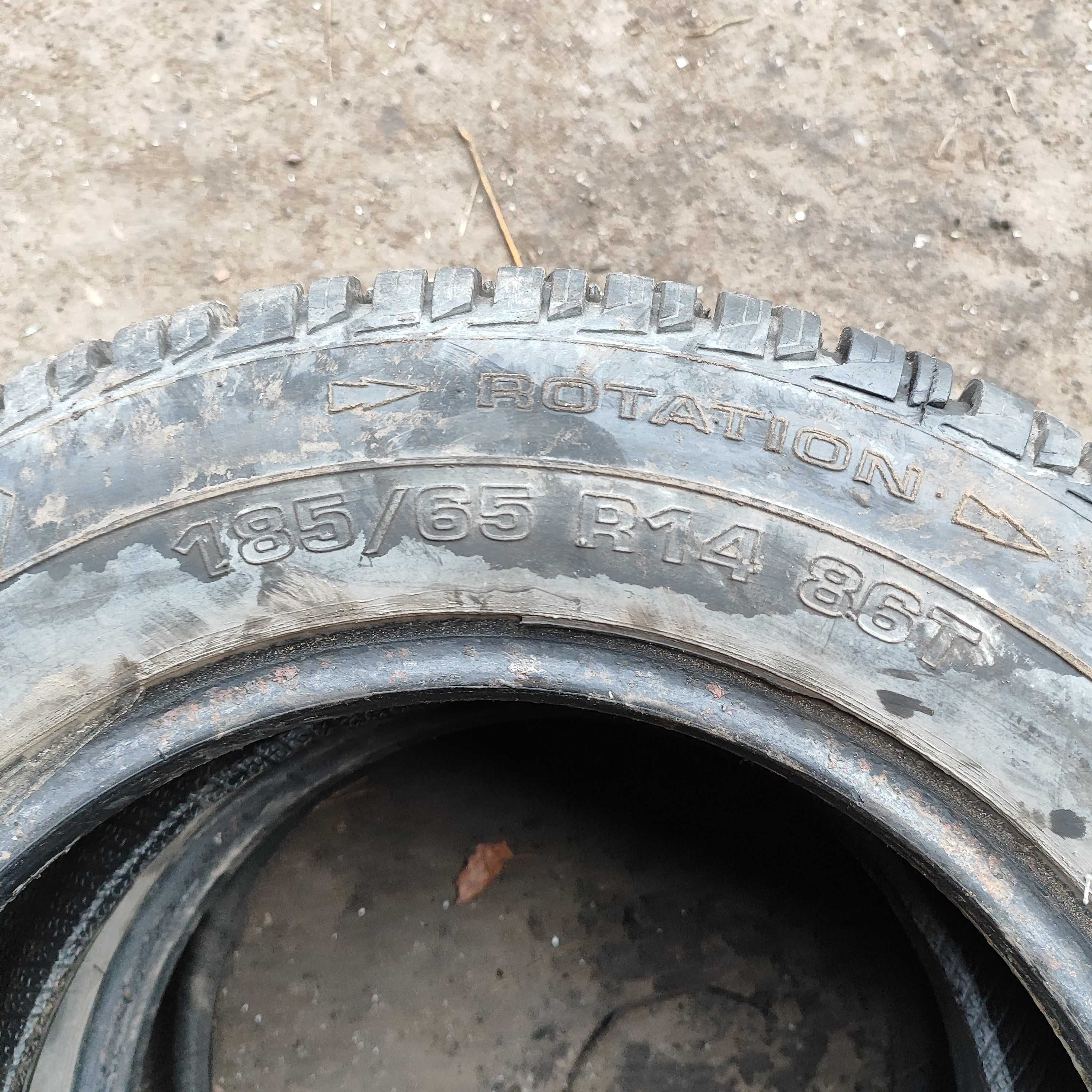 Opony zimowe Targum Contact 185/65r14 2019 r bieżnikowane 2 szt