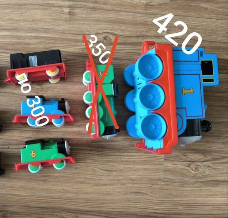 Фірмовий паровозик поїзд Томас Thomas and friends