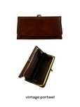 vintage portwel portmonetka classy chic